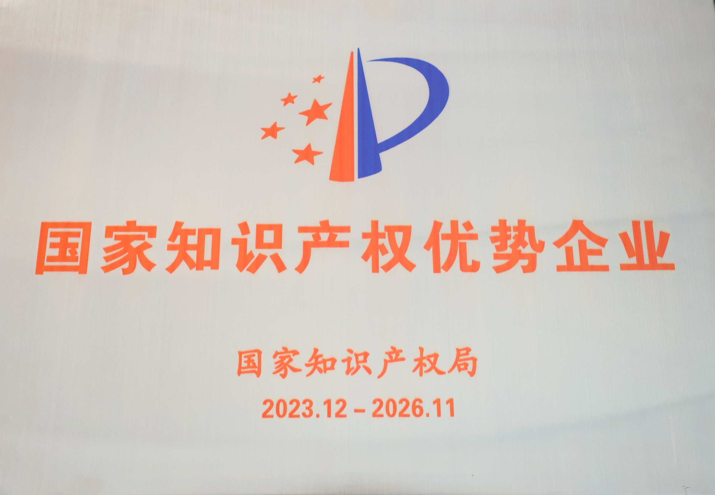 國家知識產(chǎn)權(quán)優(yōu)勢企業(yè)